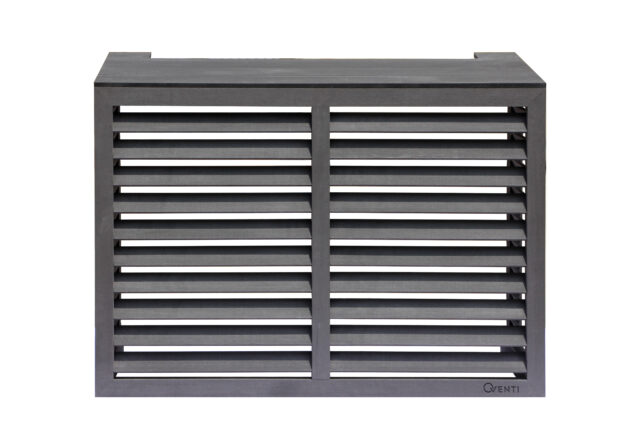 Qventi – Varmepumpeskjuler i komposit WAC100BG Antracit